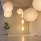 Japanese Washi Paper Globe Pendant Light