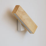 Japanese Wood Rectangular LED Wall Light