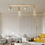 Japanese Wooden Adjustable LED Spotlight