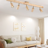 Japanese Wooden Adjustable LED Spotlight
