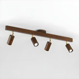 Japanese Wooden Adjustable LED Spotlight