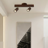 Japanese Wooden Adjustable LED Spotlight