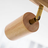 Japanese Wooden Adjustable LED Spotlight