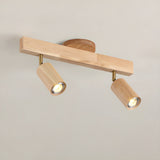 Japanese Wooden Adjustable LED Spotlight
