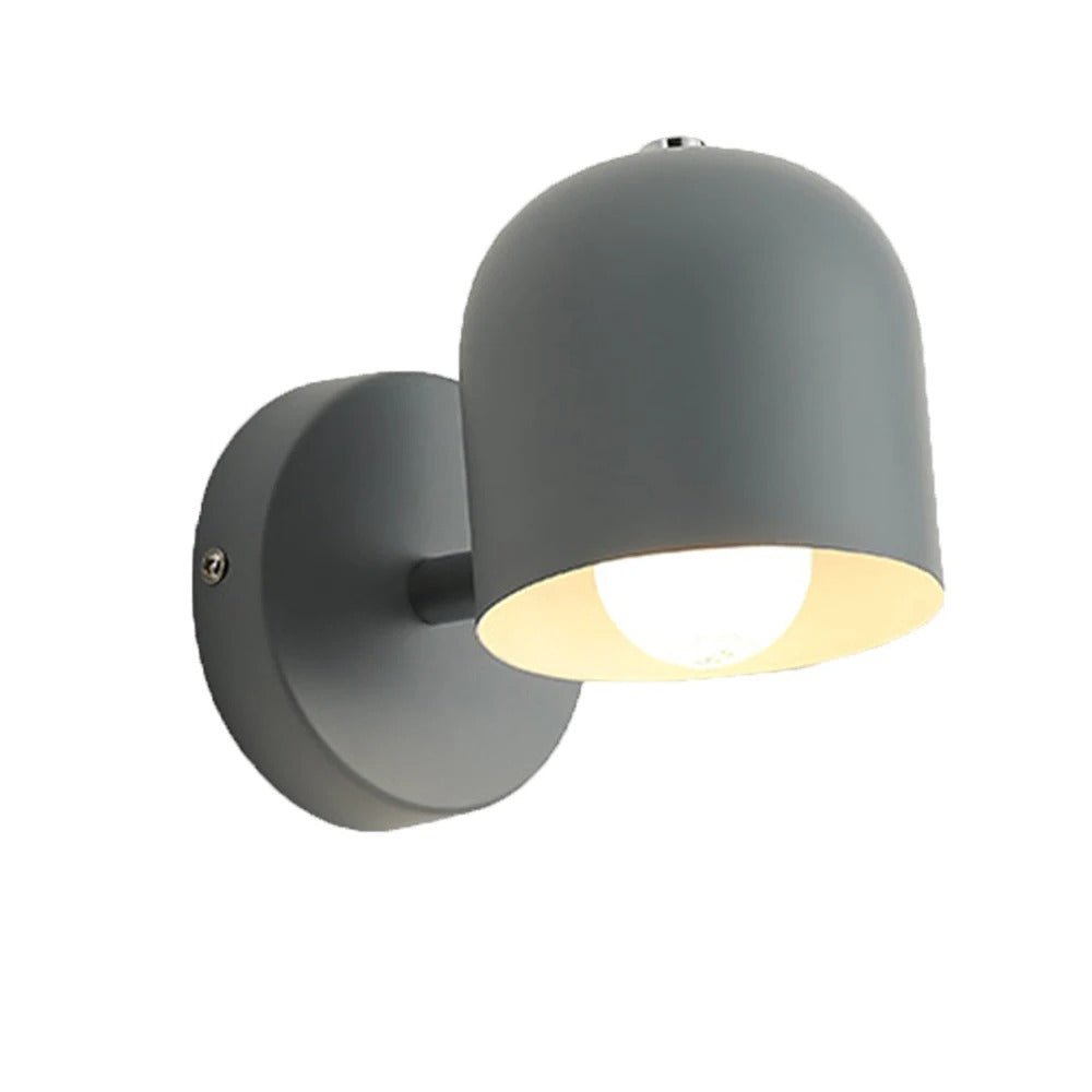 Macaron Dome Wall Sconce with LED Light