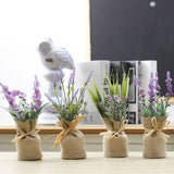 Magnetic Mini Planters Fabric Wrapped Base