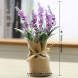 Magnetic Mini Planters Fabric Wrapped Base