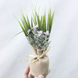 Magnetic Mini Planters Fabric Wrapped Base