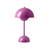 Matte Iron Dome Table Lamp with Touch LED