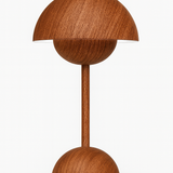 Matte Iron Dome Table Lamp with Touch LED