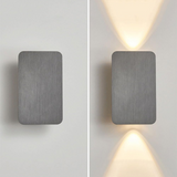 Minimalist Aluminium Dual LED Wall Sconce
