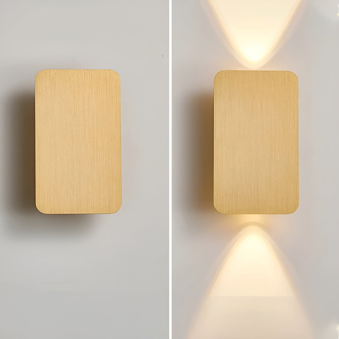 Minimalist Aluminium Dual LED Wall Sconce