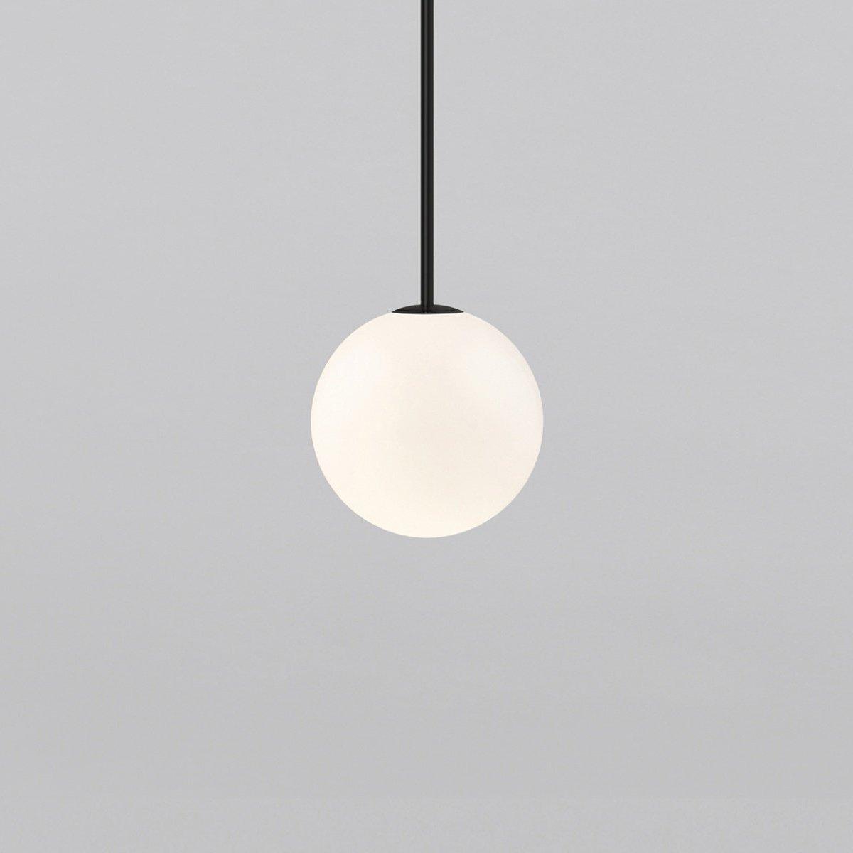 Minimalist Brass Globe Glass Pendant