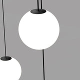 Minimalist Brass Globe Glass Pendant