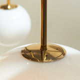 Minimalist Brass Globe Glass Pendant