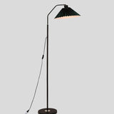 Minimalist Pleated Fabric Floor Lamp