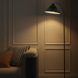 Minimalist Pleated Fabric Floor Lamp