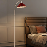 Minimalist Pleated Fabric Floor Lamp