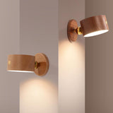 Minimalist Wooden LED Wall Sconce Lamp