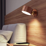 Minimalist Wooden LED Wall Sconce Lamp