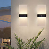 Modern Acrylic Solar Light with LED Bar