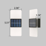 Modern Acrylic Solar Light with LED Bar