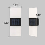 Modern Acrylic Solar Light with LED Bar