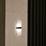 Modern Acrylic Solar Light with LED Bar
