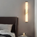 Modern Alabaster Tube LED Wall Sconce
