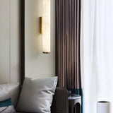 Modern Alabaster Tube LED Wall Sconce
