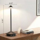 Modern Aluminium Cone LED Table Lamp