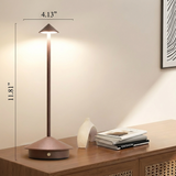 Modern Aluminium Cone LED Table Lamp