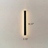 Modern Aluminum Solar Light LED Wall Bar