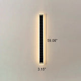 Modern Aluminum Solar Light LED Wall Bar