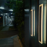 Modern Aluminum Solar Light LED Wall Bar