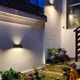 Modern Aluminum Solar Light with Slanted Bar