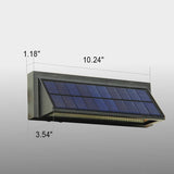 Modern Aluminum Solar Light with Slanted Bar