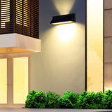 Modern Aluminum Solar Light with Slanted Bar