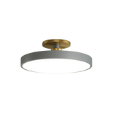 Modern Brass Round LED Ceiling Light