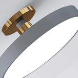 Modern Brass Round LED Ceiling Light