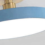 Modern Brass Round LED Ceiling Light