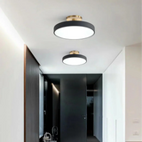 Modern Brass Round LED Ceiling Light