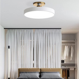 Modern Brass Round LED Ceiling Light
