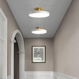 Modern Brass Round LED Ceiling Light