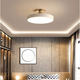 Modern Brass Round LED Ceiling Light