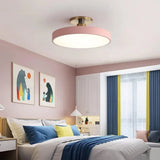 Modern Brass Round LED Ceiling Light