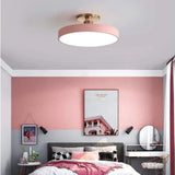 Modern Brass Round LED Ceiling Light