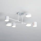 Modern Brass Sputnik Ceiling Light 6-Light