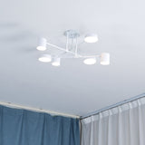 Modern Brass Sputnik Ceiling Light 6-Light