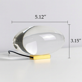 Modern Crystal LED Projection Table Lamp